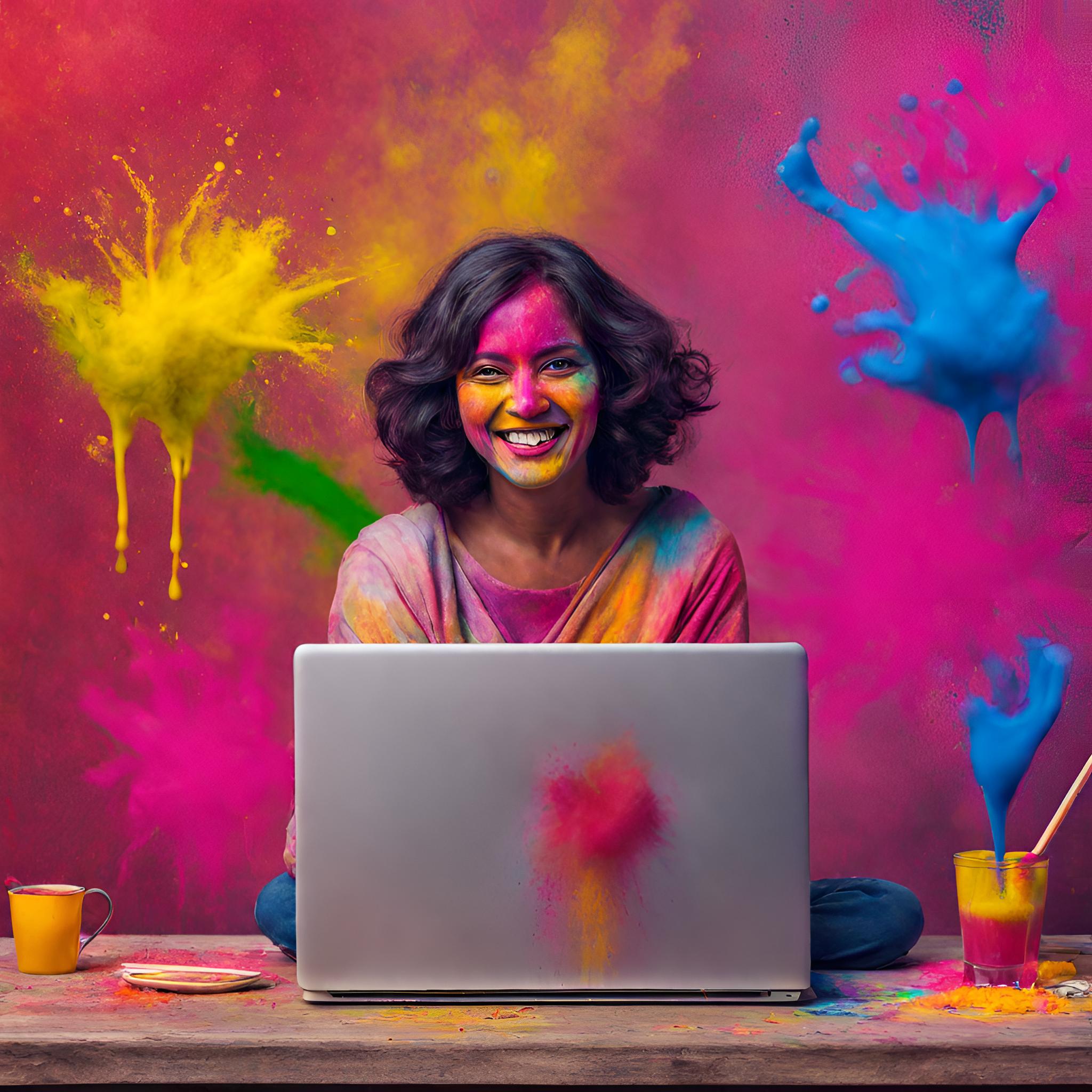Holi Out of Office Message